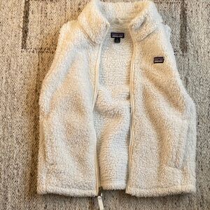 Patagonia Kids' Fuzzy Cream Vest